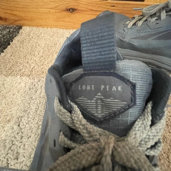 Altra Blue Lone Peak 6 Athletic Shoes - Picture 4 of 5